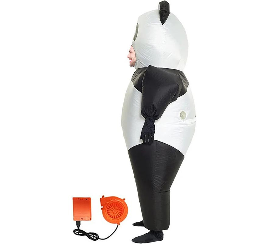 Costume gonfiabile da orso panda per adulto-B