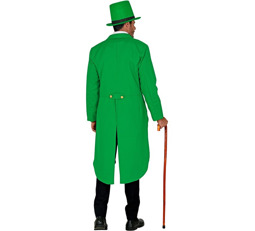 Disfraz o Abrigo de Día de San Patrick verde para hombre-B