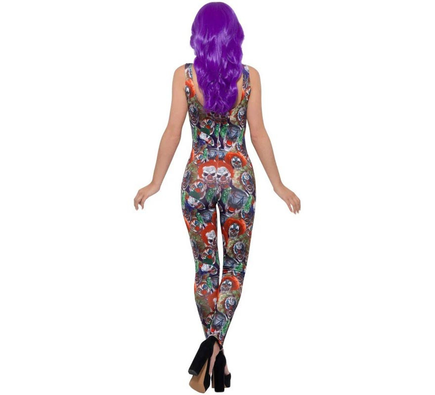 Scary Clowns Costume or Bodysuit for women-B