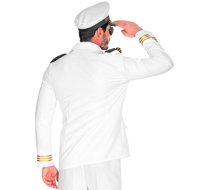 Fato ou jaqueta de capitão de navio para homens-B