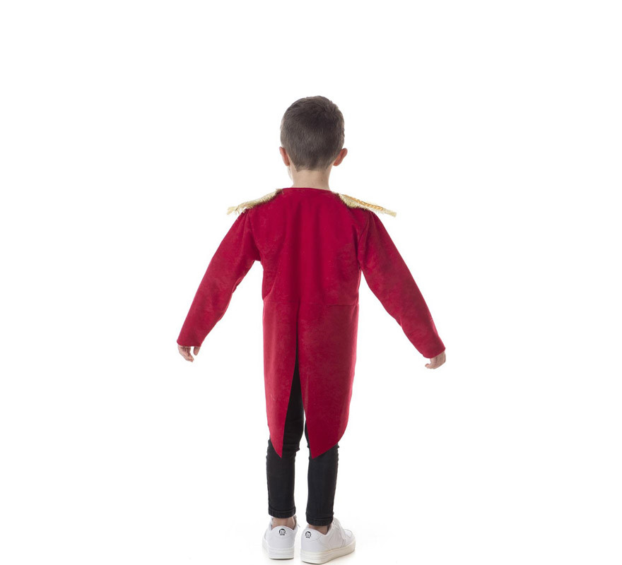 Rotes elegantes Dompteur-Kostüm oder Frac für Jungen-B