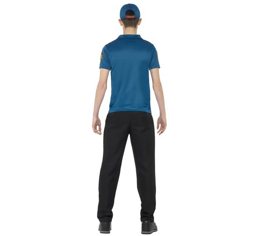 Costume Da Polizia Uomo California Costumes, Taglia Large, Completo Di Camicia, Pantaloni, Cappello E Accessori