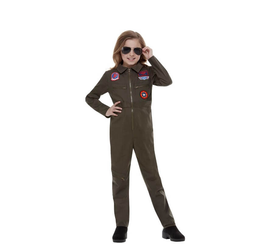 Top Gun Aviator Kostüm für Kinder und Babys-B