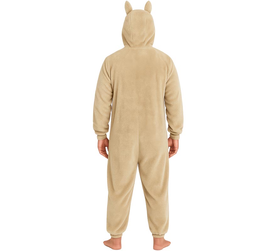 Beiges Lulu Monster Kostüm oder Pyjama für Herren-B