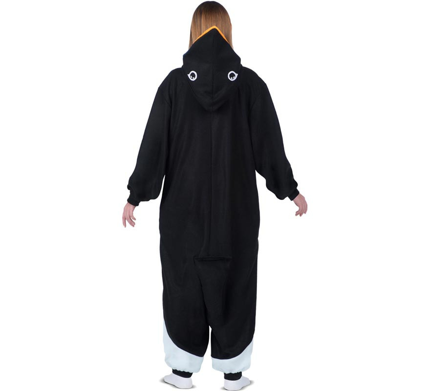 Déguisement pingouin ou pyjama à capuche pour adulte-B