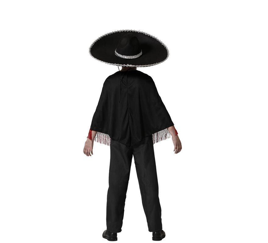 Fun Skeleton Costume or Poncho for children-B