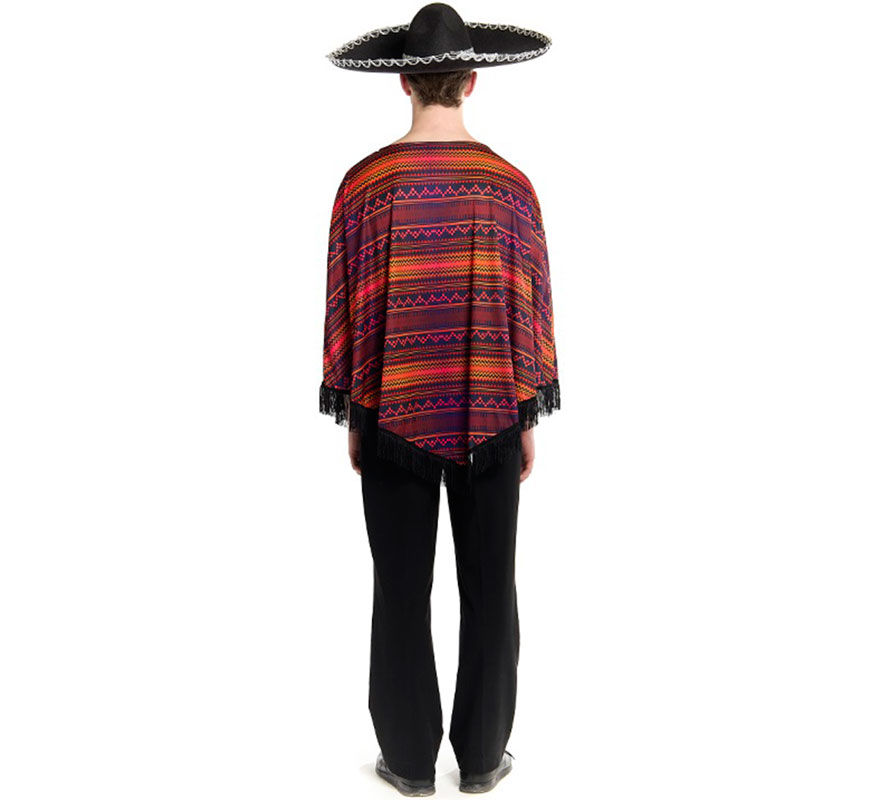 Fato ou poncho de Catrina Mexicana para Homens-B