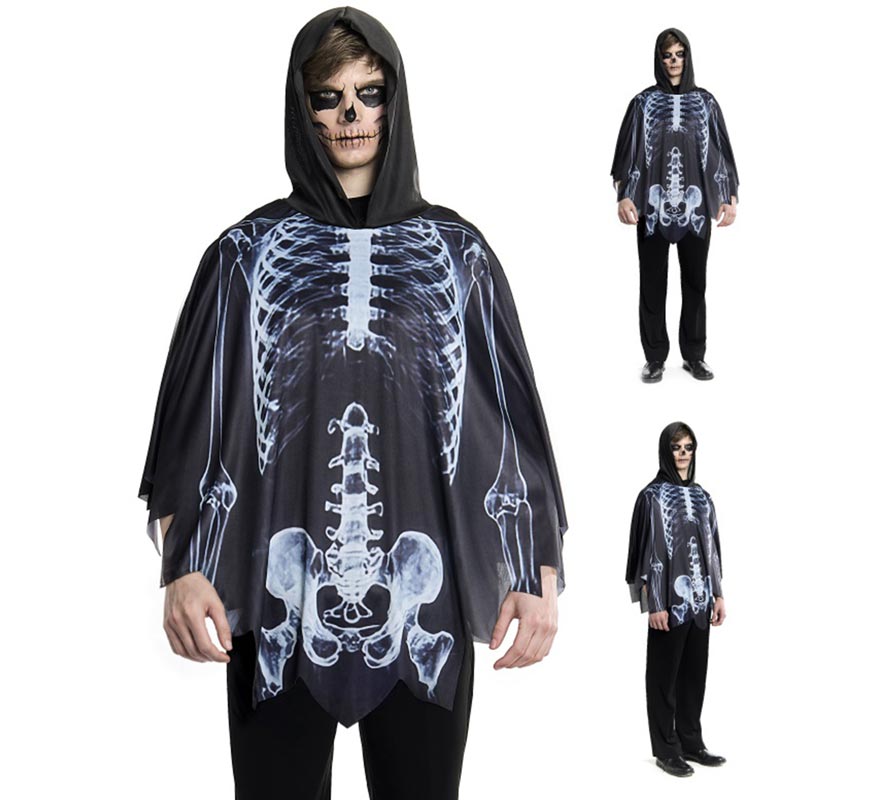 Adult X-Ray Costume or Poncho-B