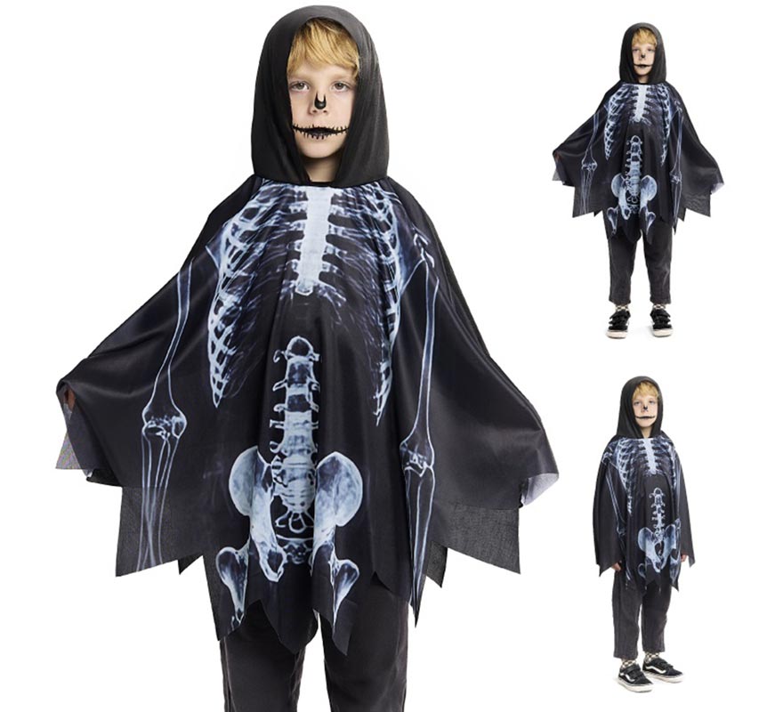 Children's X-Ray Costume or Poncho-B