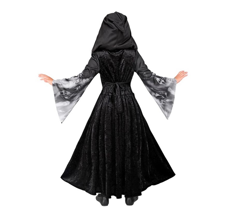 Disfraz o Túnica de Fantasma para niña-B