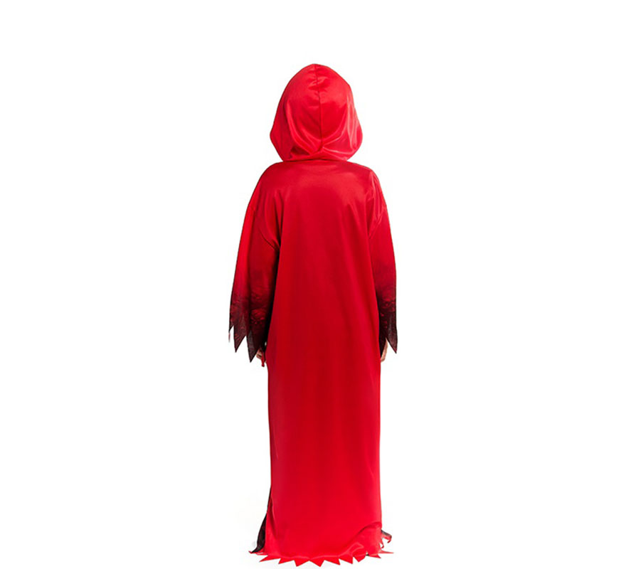 Fato ou robe do submundo vermelho para meninos-B