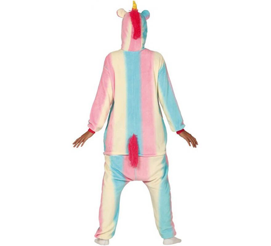 Disfraz Pijama de Unicornio Multicolor para adultos-B