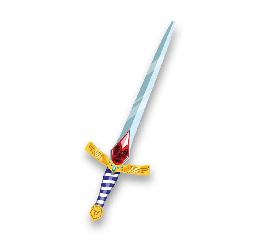 Épée de gladiateur en pierre rouge en mousse pour enfants-B