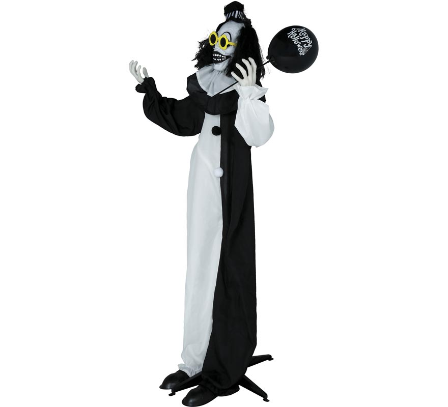 170cm Clown Skeleton with Sound, Light, and Movement-B