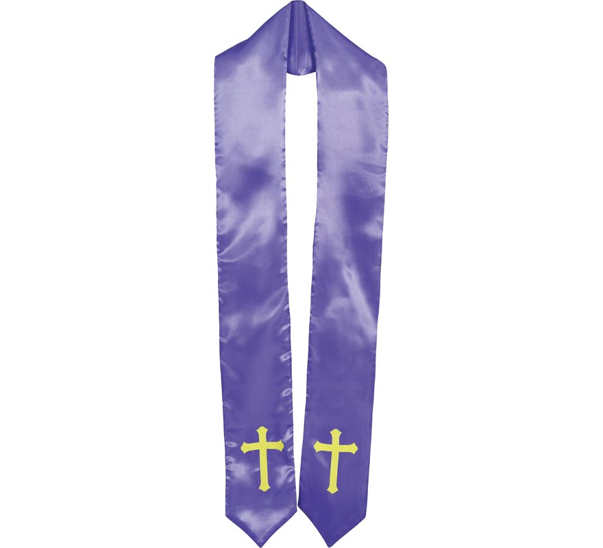 Estola de Cura morada-B