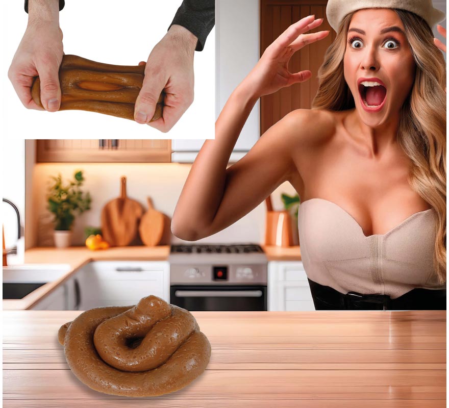 Excremento Viscoso de Broma de 11 cm-B