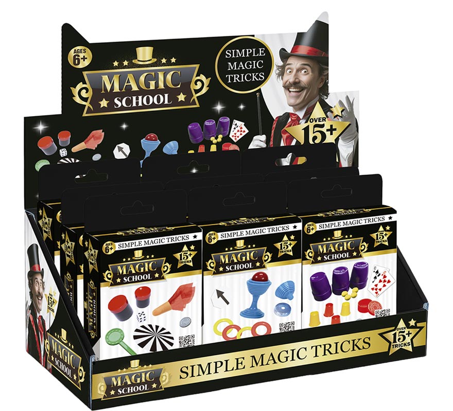 Expositor de 12 Trucos de Magia Infantiles-B
