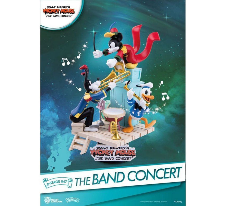 Figura Diorama Disney The Band Concert 15 cm-B