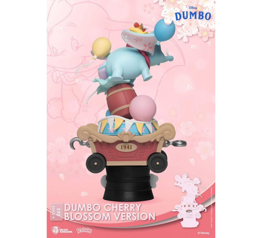 Figura Diorama Dumbo Disney Beast Kingdom Cherry Blossom-B