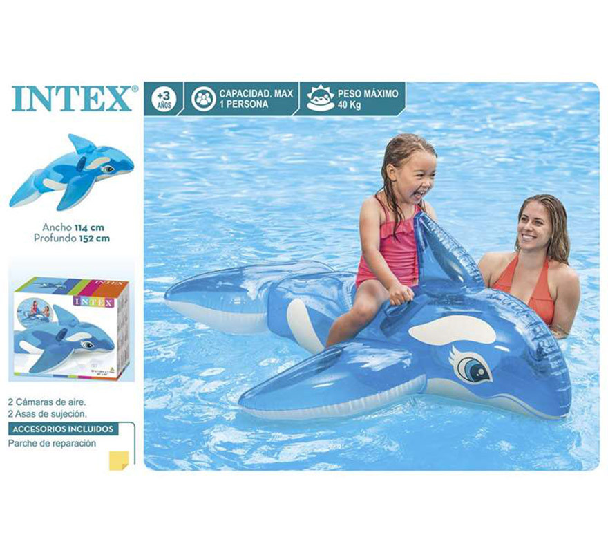 Figura Hinchable Ballena 152x114 cm-B