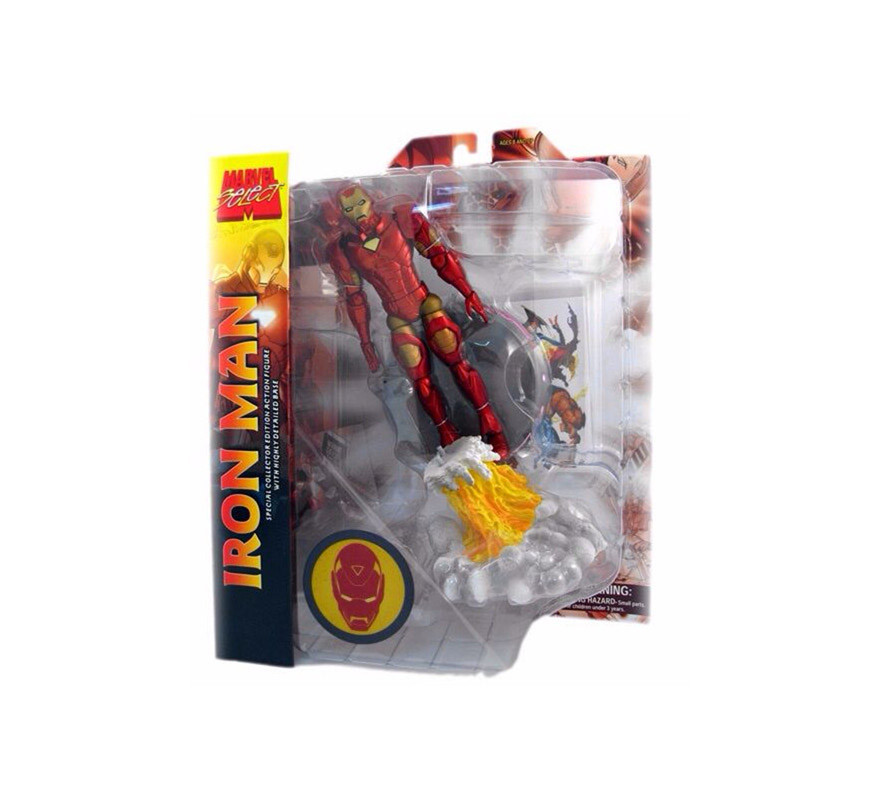 Figura Iron Man Marvel Select-B