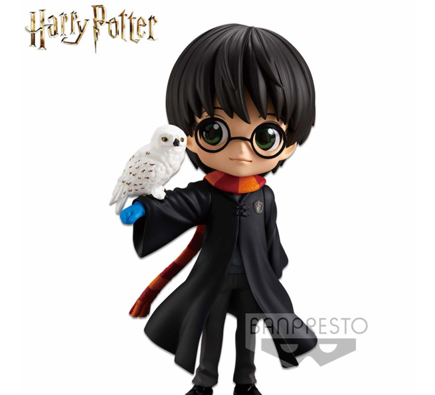 Figura Q Posket Harry Potter y Hedwig 14 cm-B