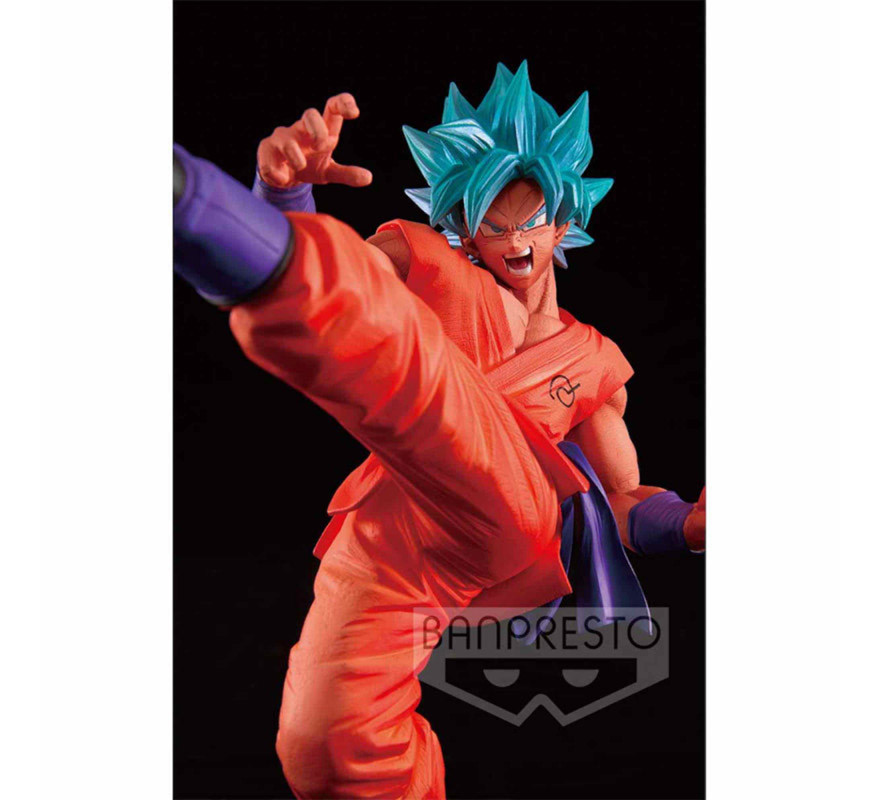 Figura Son Goku Super Saiyan Dragon Ball Super Banpresto 18 cm-B