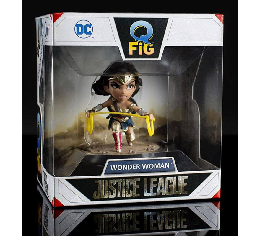 Figura Mulher Maravilha Q-Fig Liga da Justiça-B