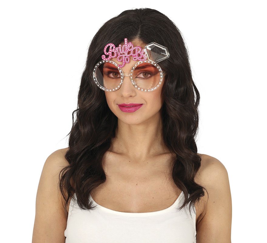 Gafas Bride to be con brillantes adulta-B