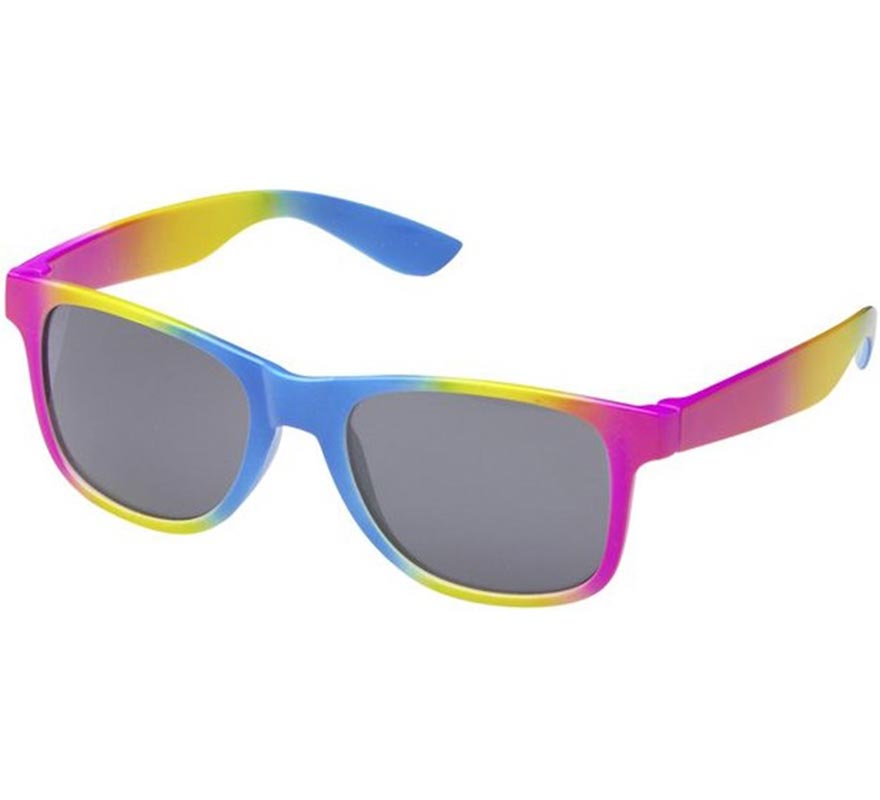 Multicolored Hippie Glasses-B