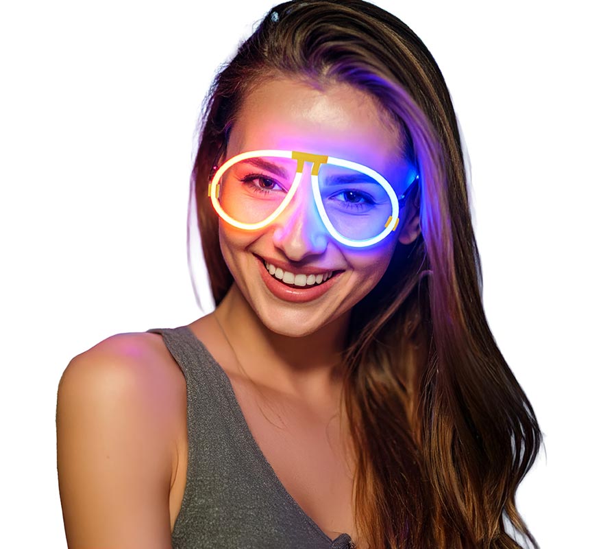 Gafas de Luz Neón-B