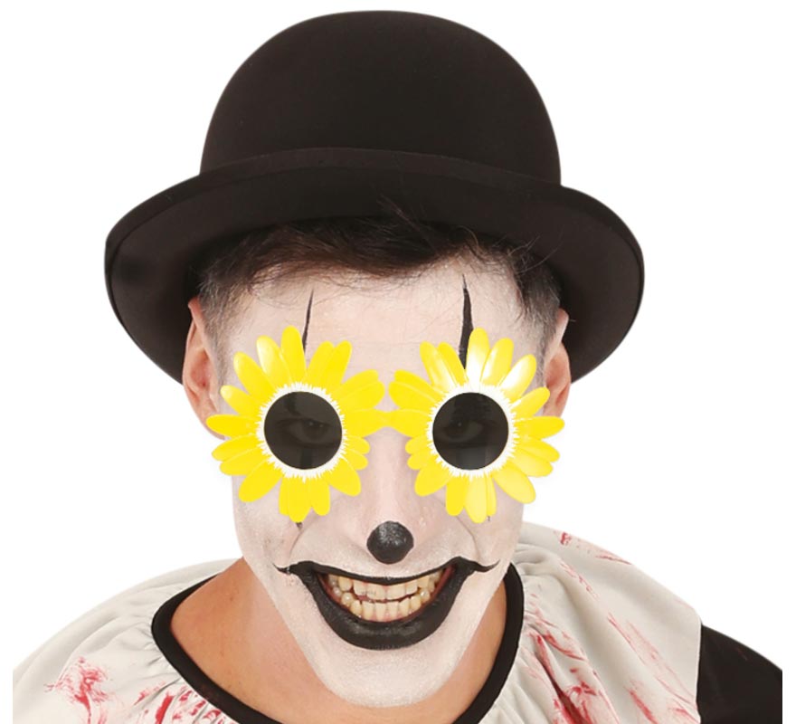 Yellow Daisy Glasses-B