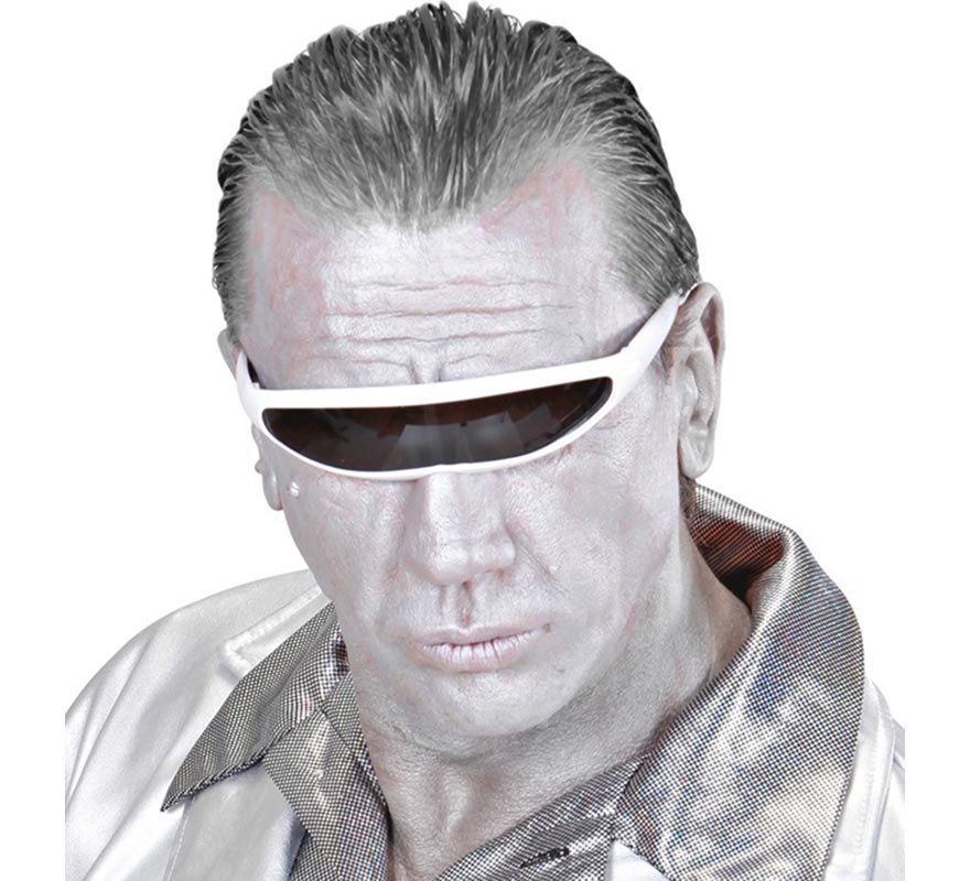 Óculos de robô Techno branco-B