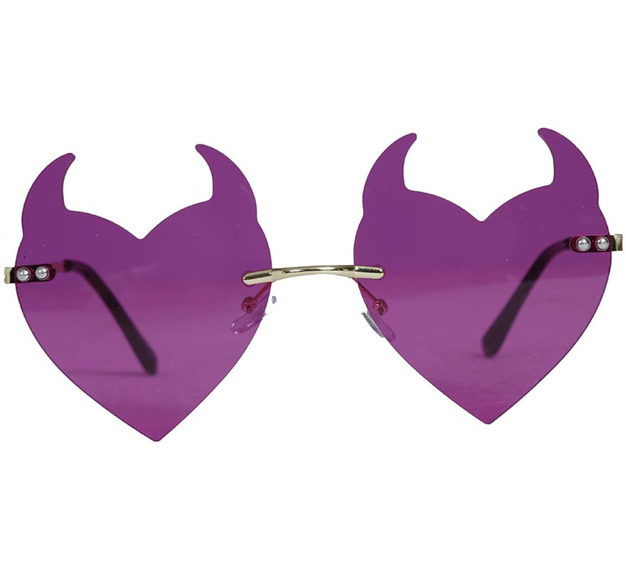 Gafas Demonio lila-B