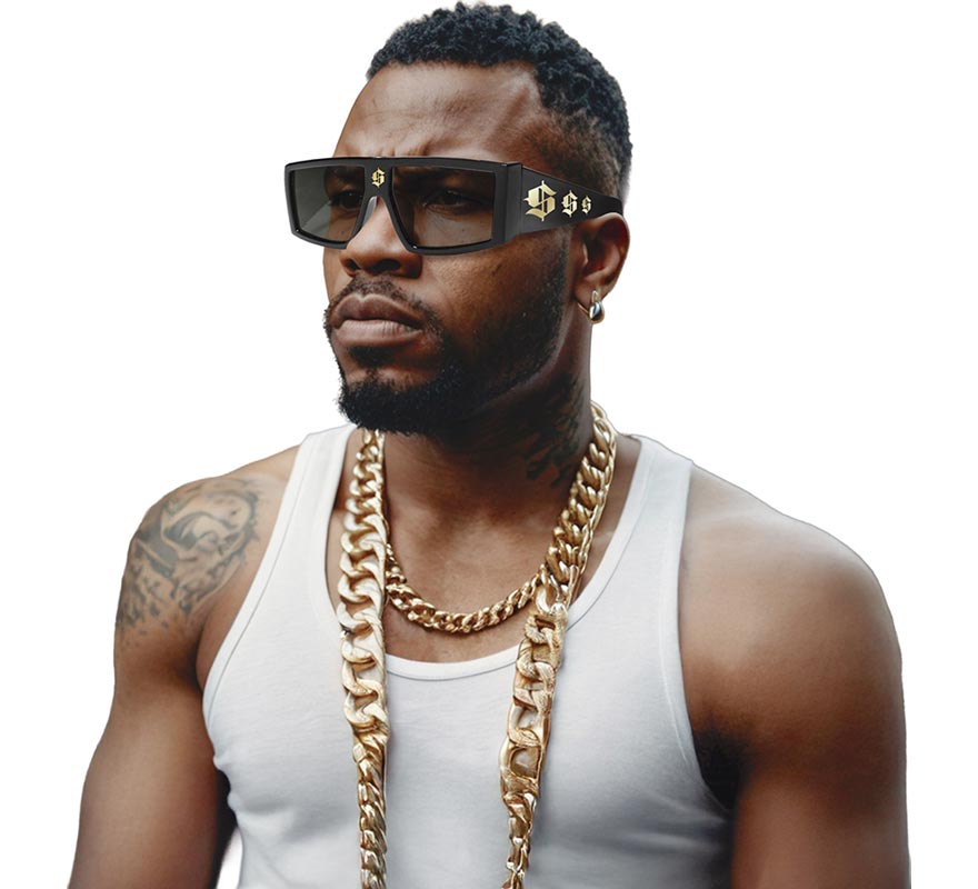 Gafas Dólar de Rapero-B