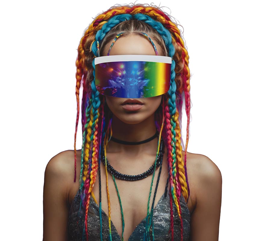 Gafas Futuristas Efecto Espejo-B