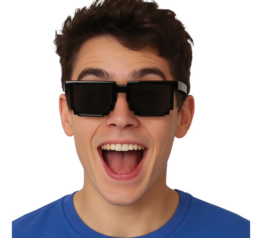 Gafas Pixel negras-B