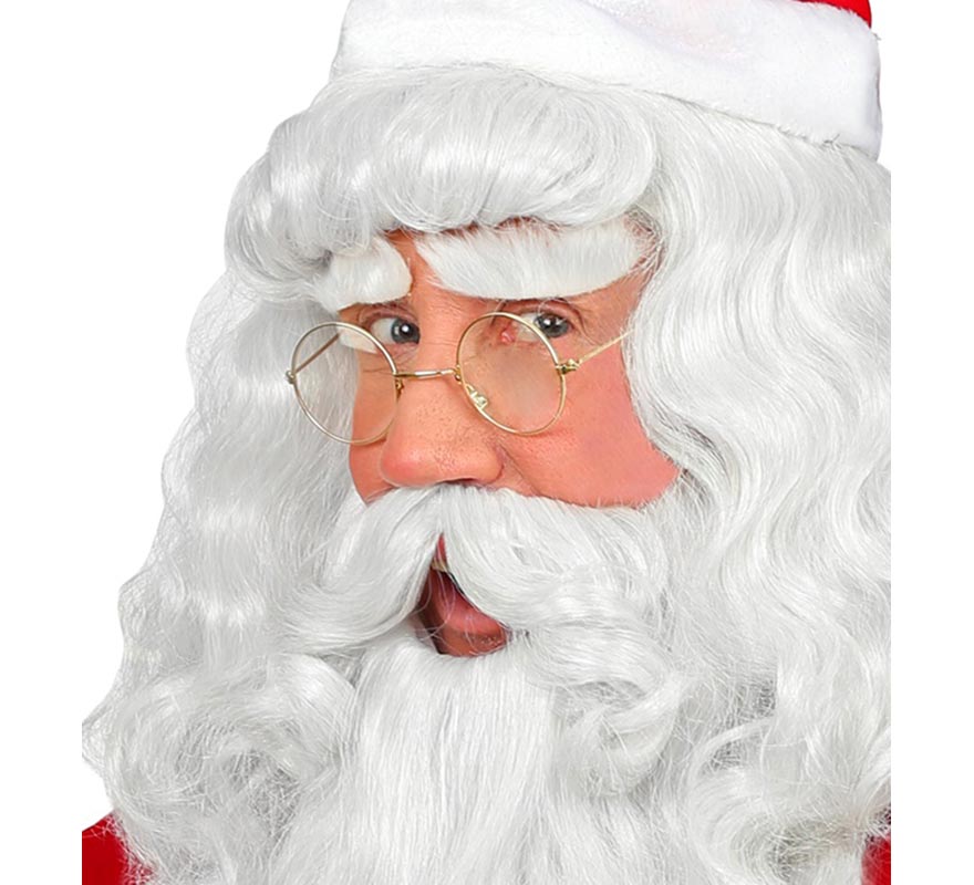 Gafas Redondas Doradas con Cristales-B