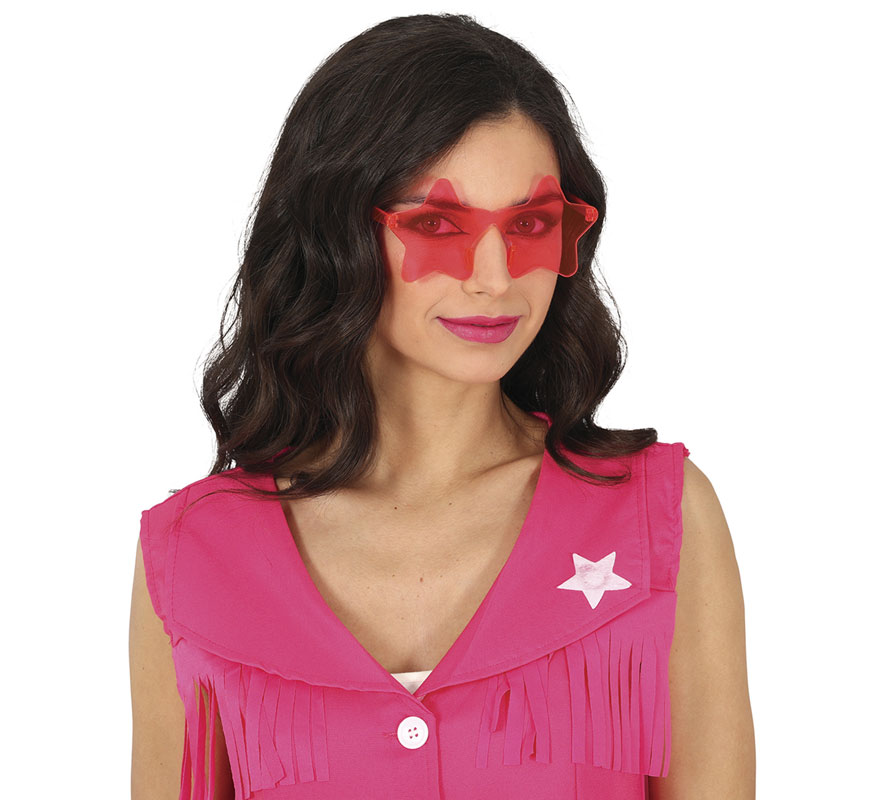 Gafas rosa Estrellas, adulto-B