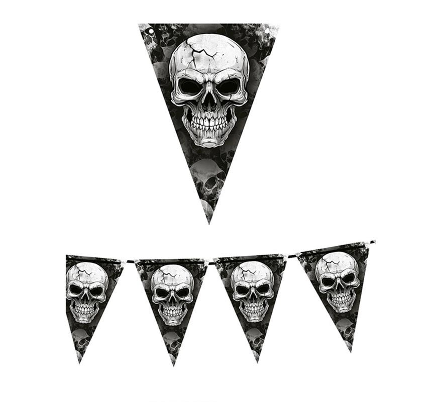 300 cm Skulls Pennant-B