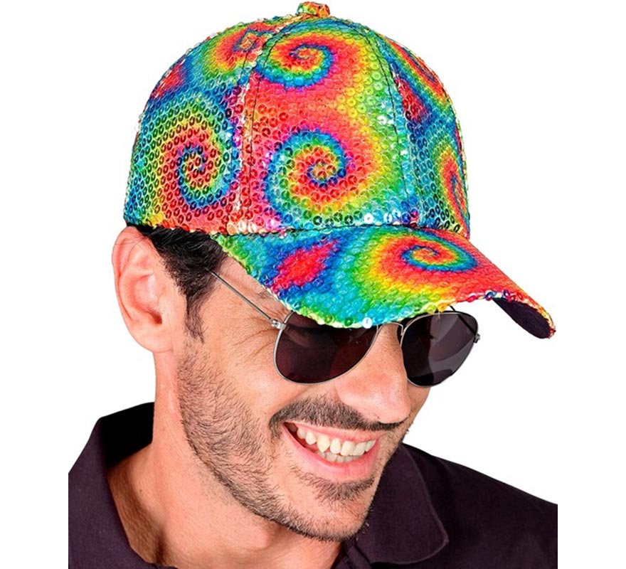 80s Cap with Sequins-B