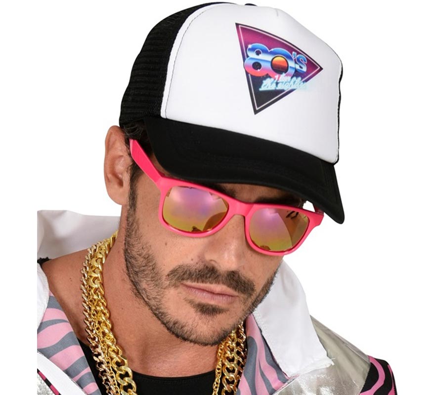 Retro 80s Cap for Adults-B