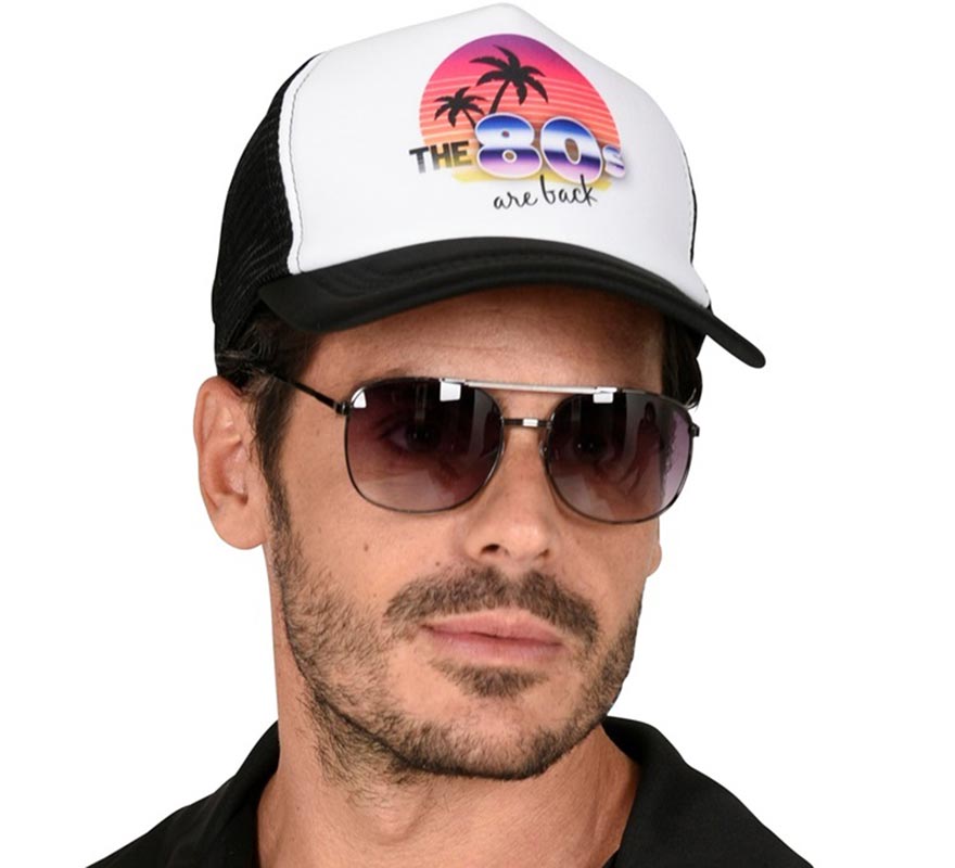 80s Cap 'The 80s are back' for adults-B