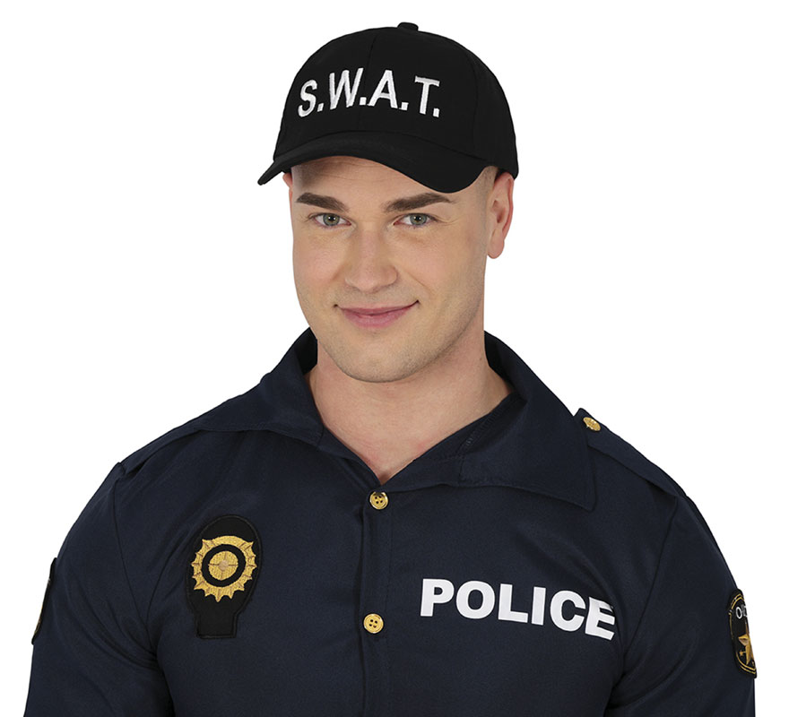 Gorra de Swat negra adulto-B