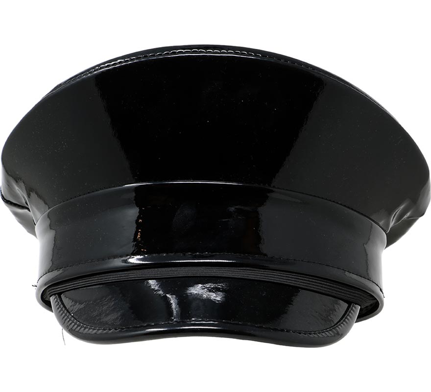 Gorra Policía negra-B