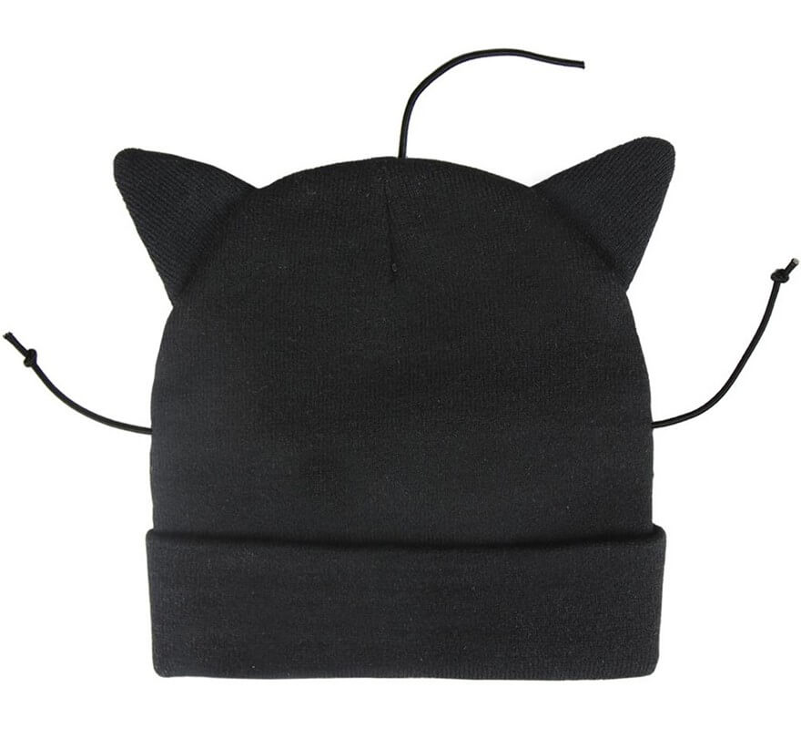 Chapéu Cat Noir com cordas 21x21 cm-B
