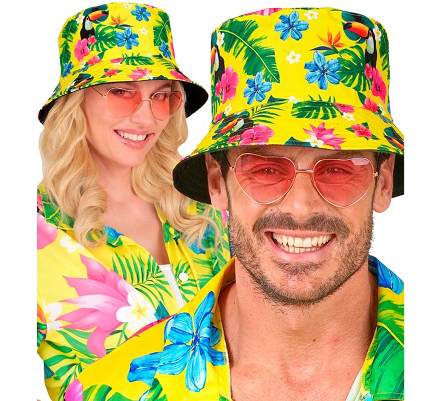 Toucan Summer Party Bucket Fisherman Hat-B