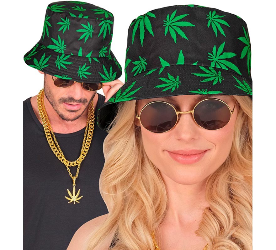 Marijuana Bucket Fisherman's Hat-B