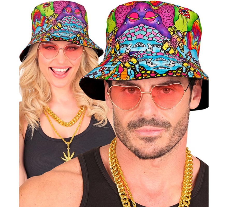 Psychedelic Bucket Hat-B