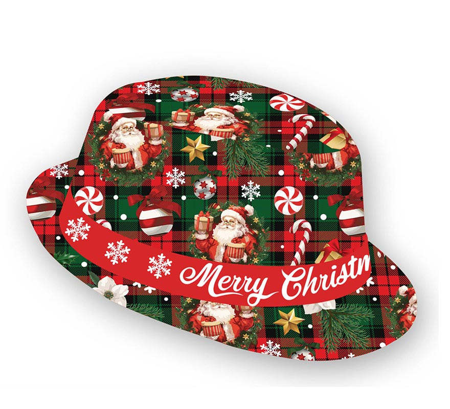 Gorro Gánster Navideño Merry Christmas-B